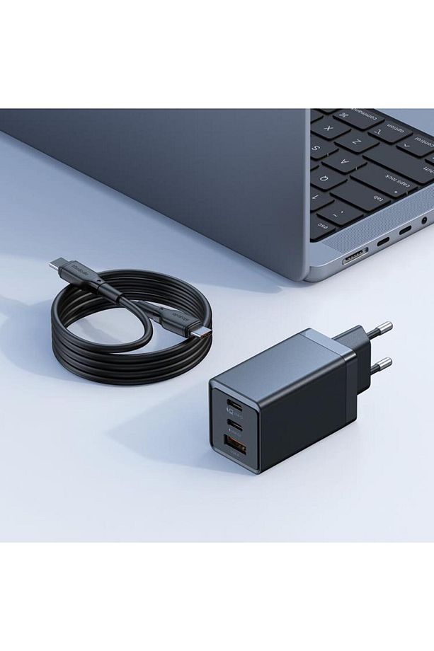 Ch-1543 65w Gan 5 Pro 2 Type-c 1 Usb Pd Hızlı Mini Şarj Cihazı - 8