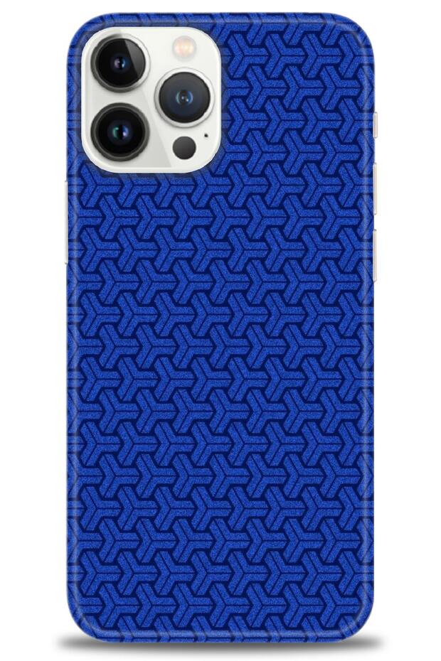 Tecno Spark 10 Pro Case Hd Printed Case - Blue Texture + Full Screen Protector