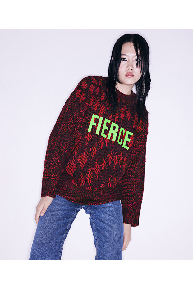 Jacquard-Oversize-Pullover - 5