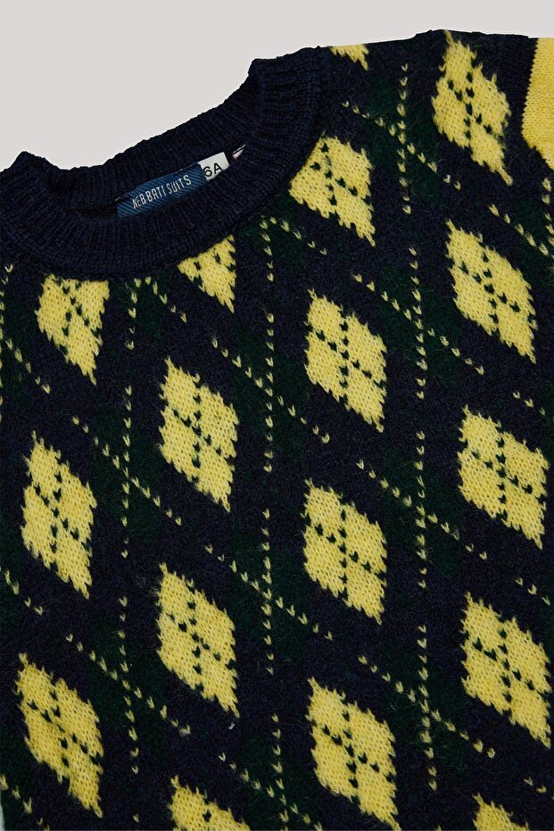 Bg Store Boy's Patterned Sweater - 3
