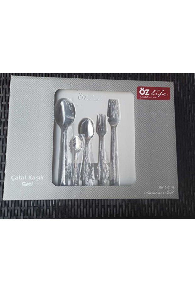 60 parça çatal kaşık seti