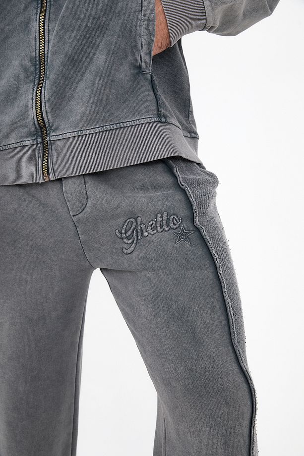 Piece Died And Acid Washed Jogger - 3