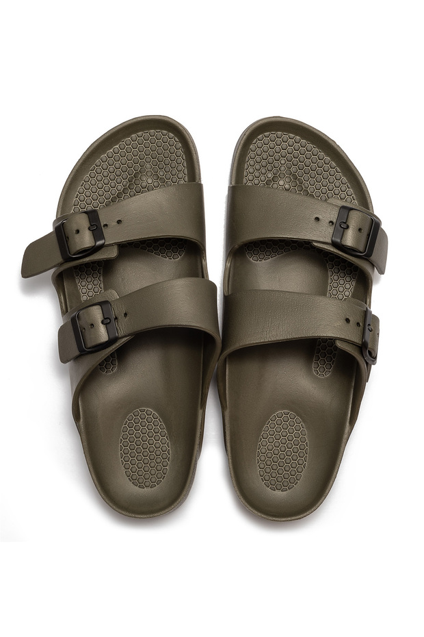 Kapcie męskie Justin Zielone 40/45 - 3