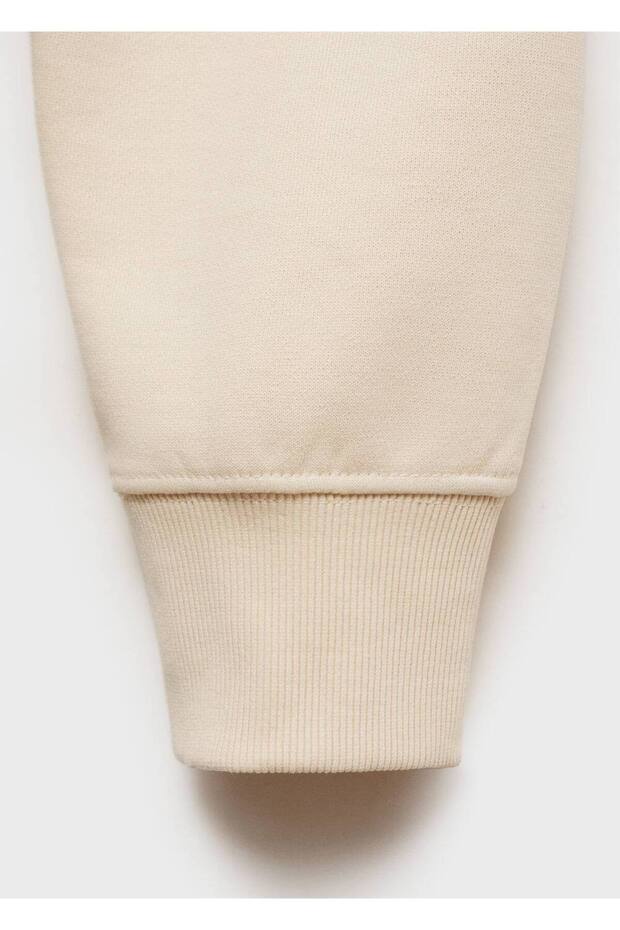 Regular kesim pamuklu polo sweatshirt - 7