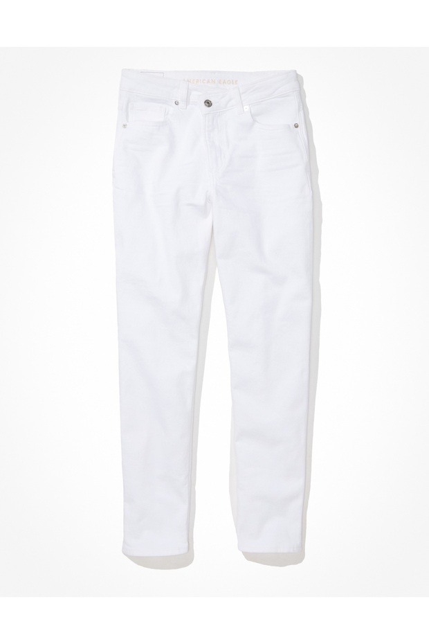 بنطلون جينز AE Stretch Mom - 4