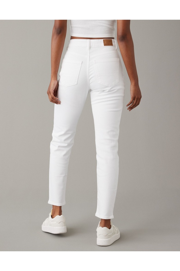 بنطلون جينز AE Stretch Mom - 2