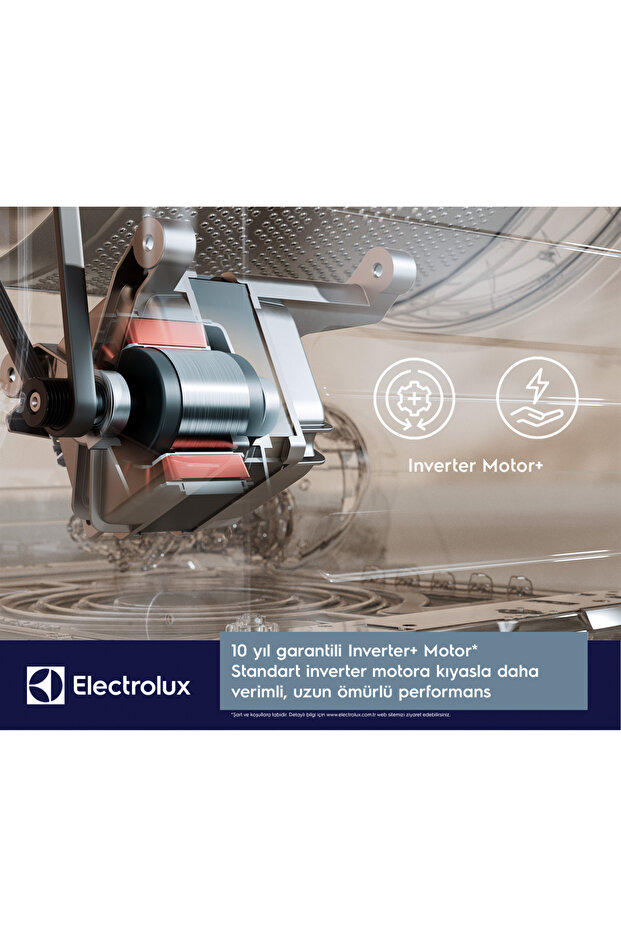 EW6F3494T 600 Serisi SensiCare 9 kg 1400 devir A sınıfı Çamaşır Makinesi - 10