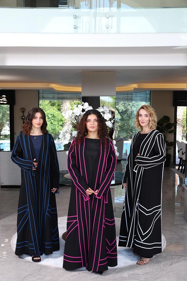 CEKET ABAYA BİYELİ FUCHSİA 0002 - 2