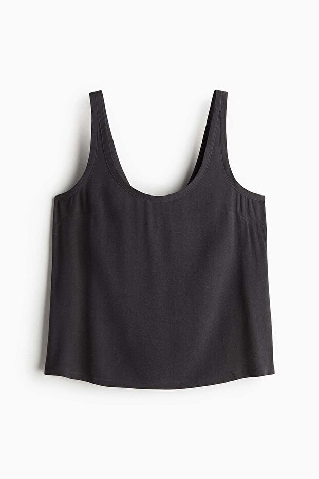 Crêpe vest top