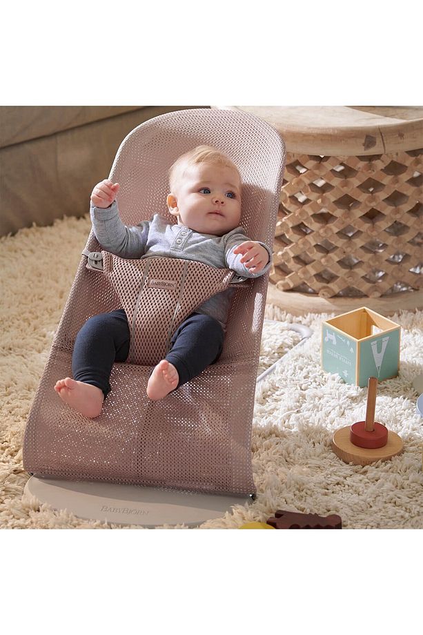 Bliss Ana Kucağı Mesh & Kanguru Harmony 3d Mesh / Dusty Pink - 5