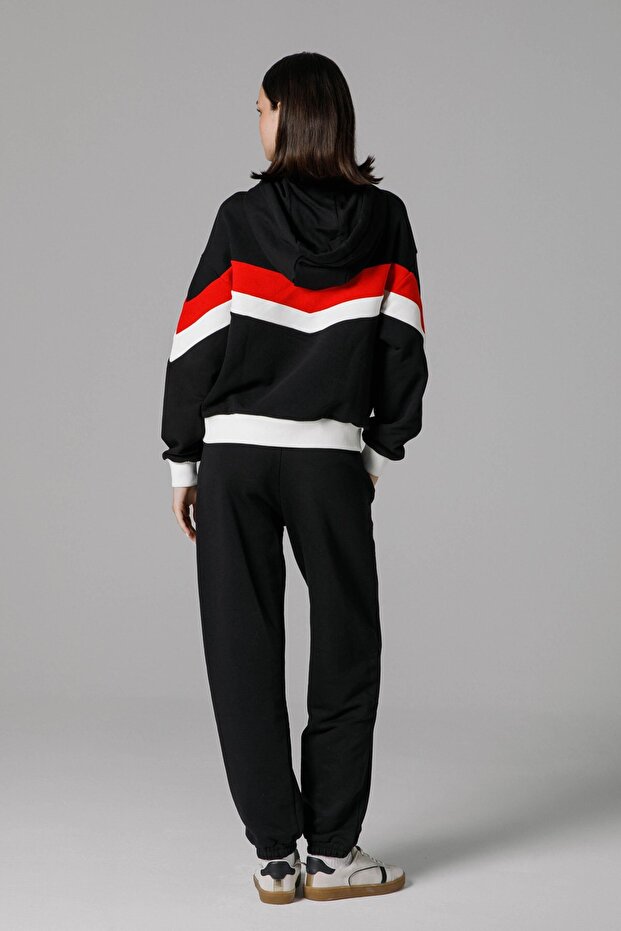 Kadın Sweatshirt EF178-BK - 2