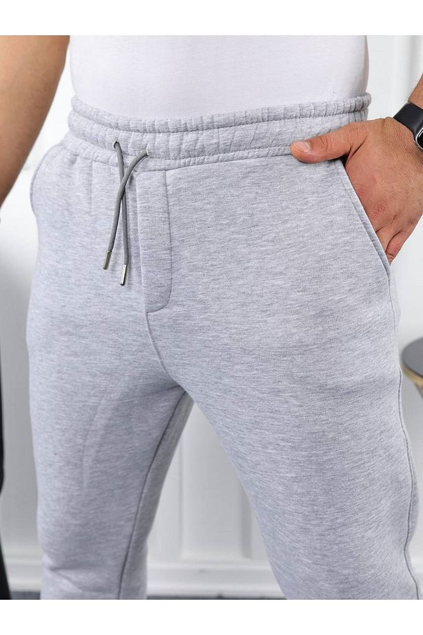 Elastic Jogger Paça Lastikli Eşofman Altı Kalın Kışlık İçi Polarlı (Orijinal Kalıp) - 2