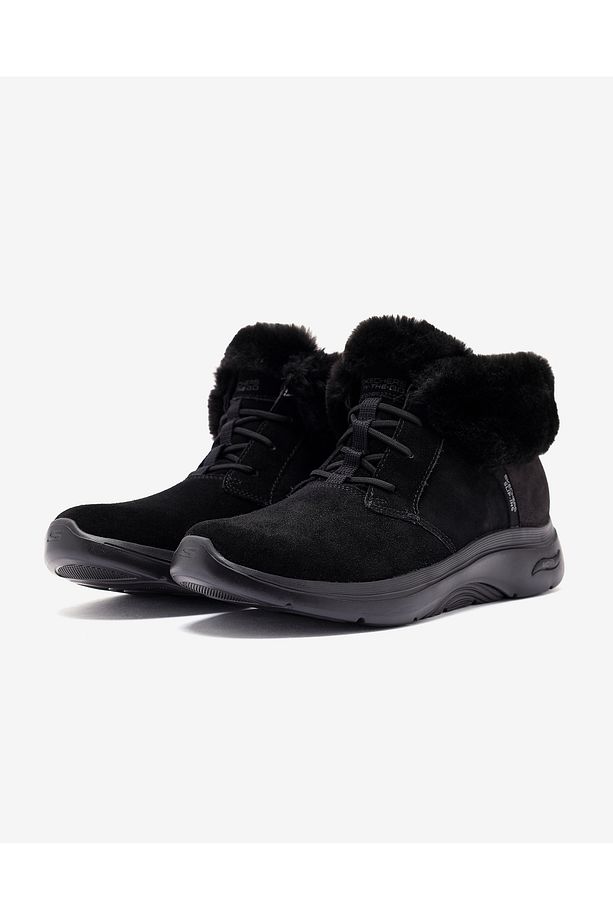 Go Walk Arch Fit 2.0 Boot - Cozy Rereat Kadın Siyah Kar Botu 144570 Bbk - 3