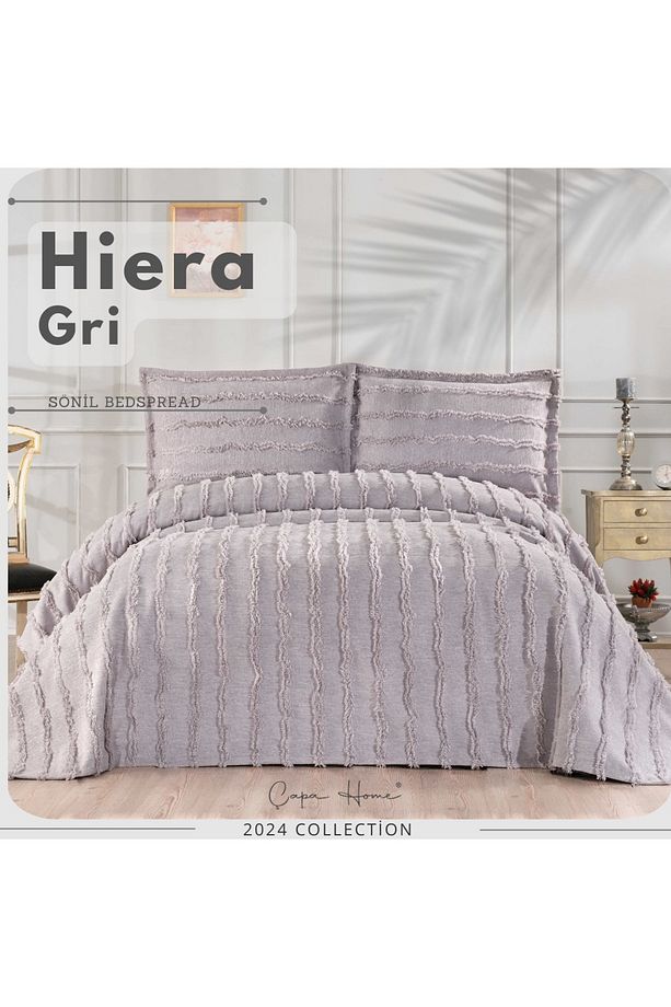 Hiera Çift Kişilik Yatak Örtüsü - 1