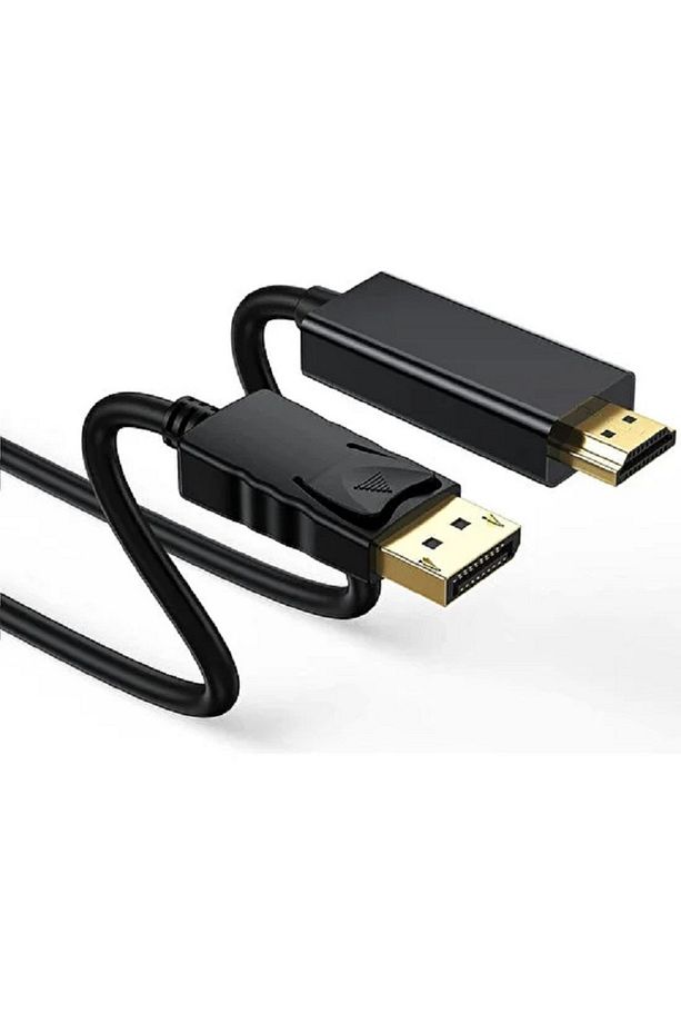 1.8 Metre Displayport To Hdmi Kablo 4k 2k Display In Hdmı Out Dp To Hdmi Çevirici Kablo Dönüştürücü - 5