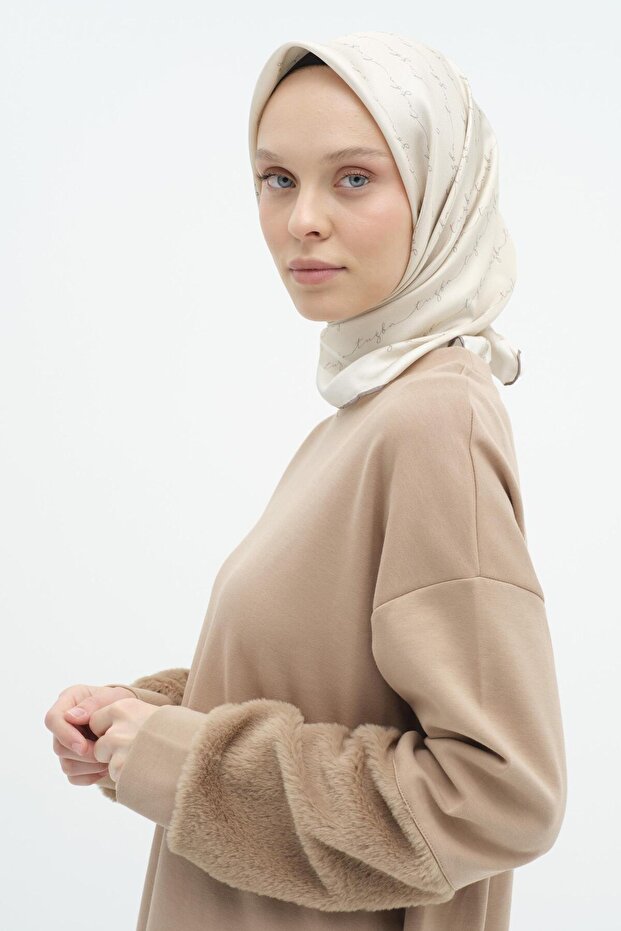 Tunik Pantolon Takım - Camel - 4