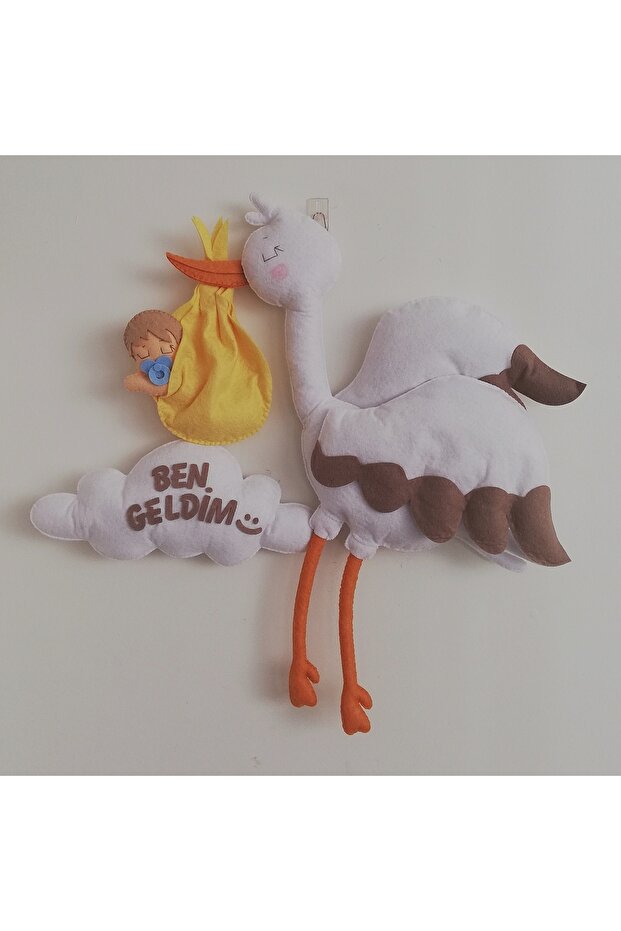 Leylek Temalı Kapı Süsü - 3