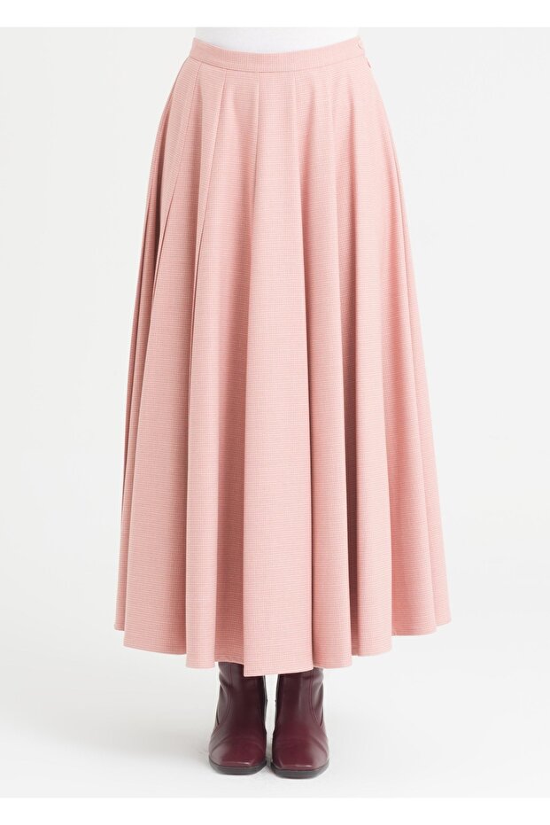 Parçalı Kloş Etek - 7