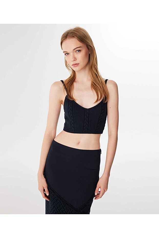 SAÇ ÖRGÜLÜ BÜSTİYER - 1