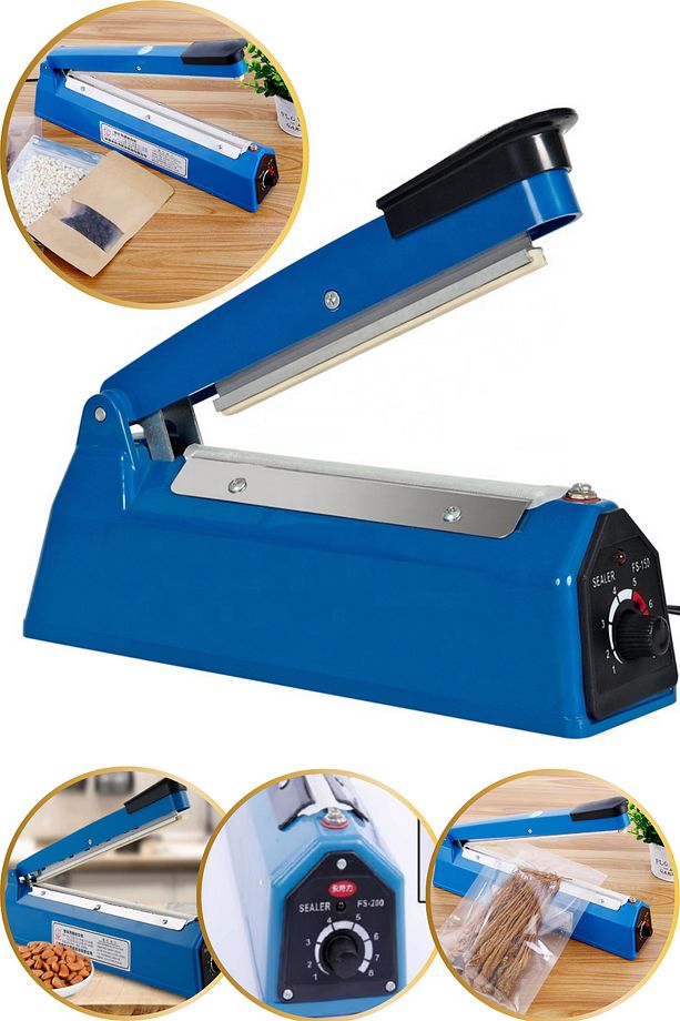 30 CM Isı Ayarları Poşet Ağzı Kapatma Makinası | Vakumlama Makinası - 1