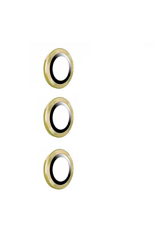 Galaxy S23 Fe - Camera Lens Protector Glass Protection - Gold Compatible