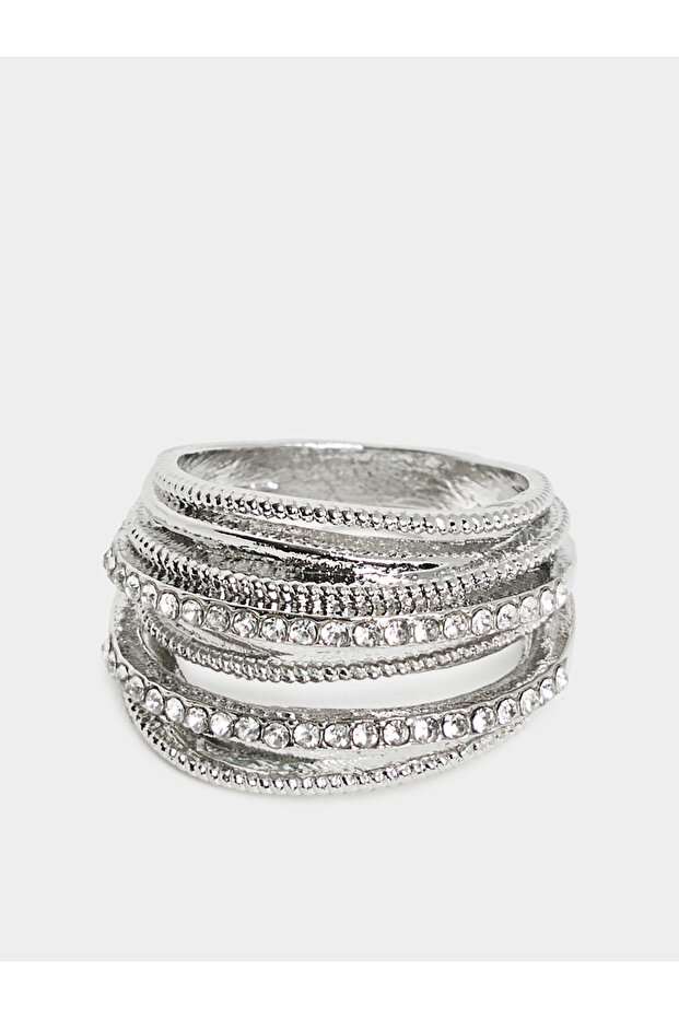 Embellished Multi Cut Ring - 2