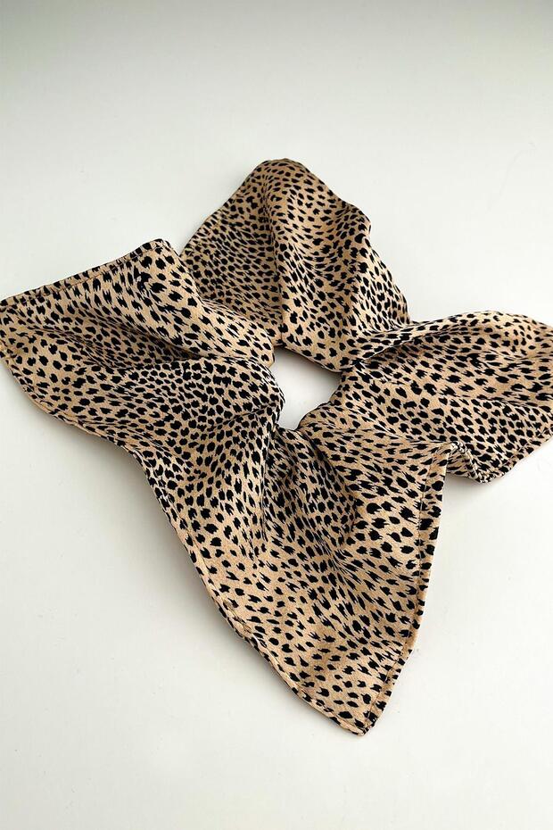 إبزيم مطاطي مربع بنقشة الفهد (25*25) - 3