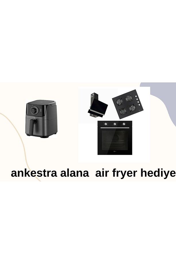 Stella Siyah Ankastre Set Glf62cs7f Glo2140s Gld025s - 1