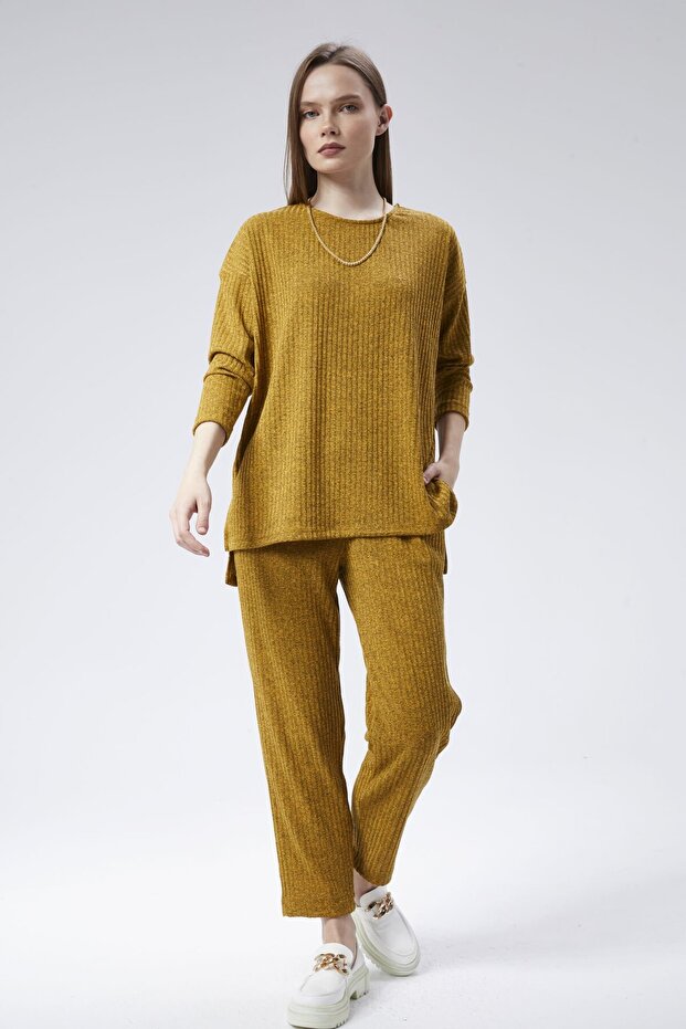 Triko Comfort Ikili Takım - Hardal - 6