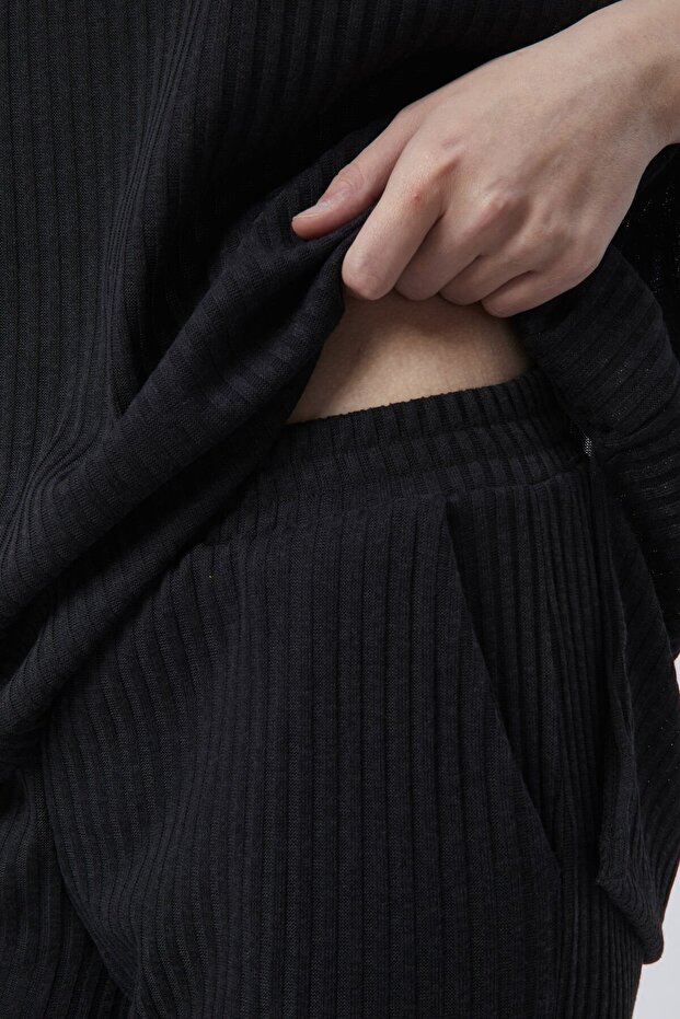 Triko Comfort Ikili Takım - Siyah - 8