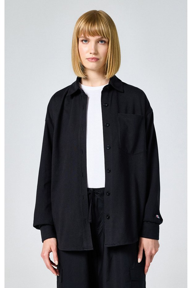 Icons Shirt Black Women's Shirt-117119-Kk001