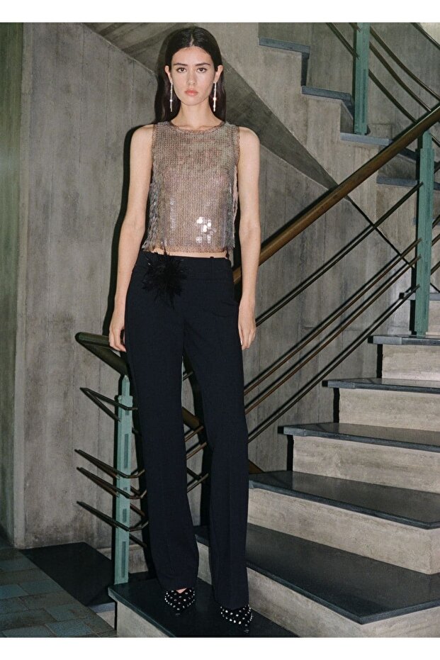 Çift katmanlı bluz - 6