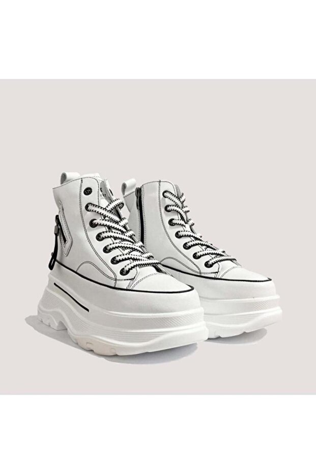 حذاء رياضي نسائي خفيف الوزن بنعل عالٍ 24K345-4 - 3