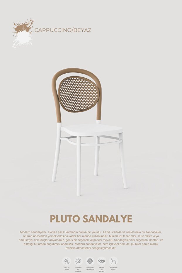 PLUTO LÜX CAFE &  RESTAURANT  SANDALYESİ - 1