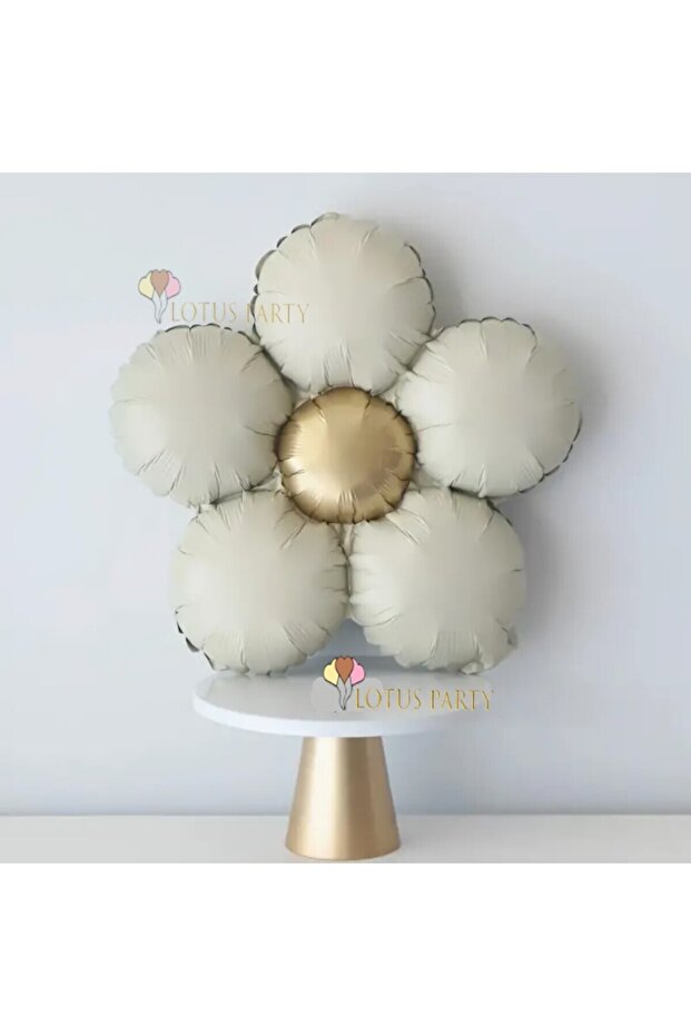 Retro Cream Color Pataya Foil Balloon