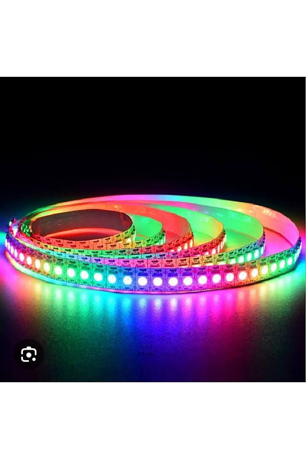 WS2811 RGB Magic 12volt Şerit Led IP20 Metrede 60 Led 5mt/Paket ALLES - 1