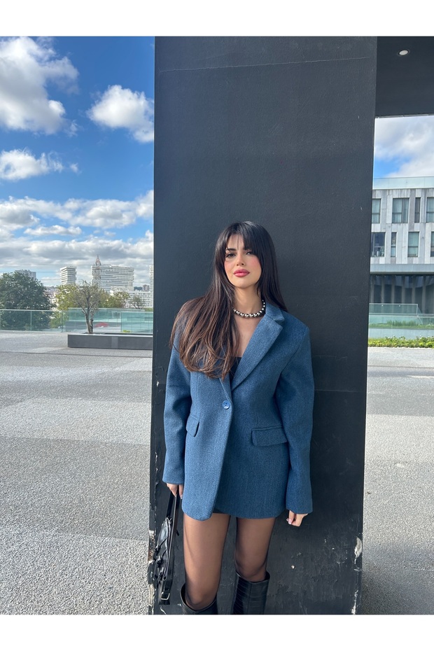BLAZER KAŞE CEKET TEK DÜĞMELİ - 5