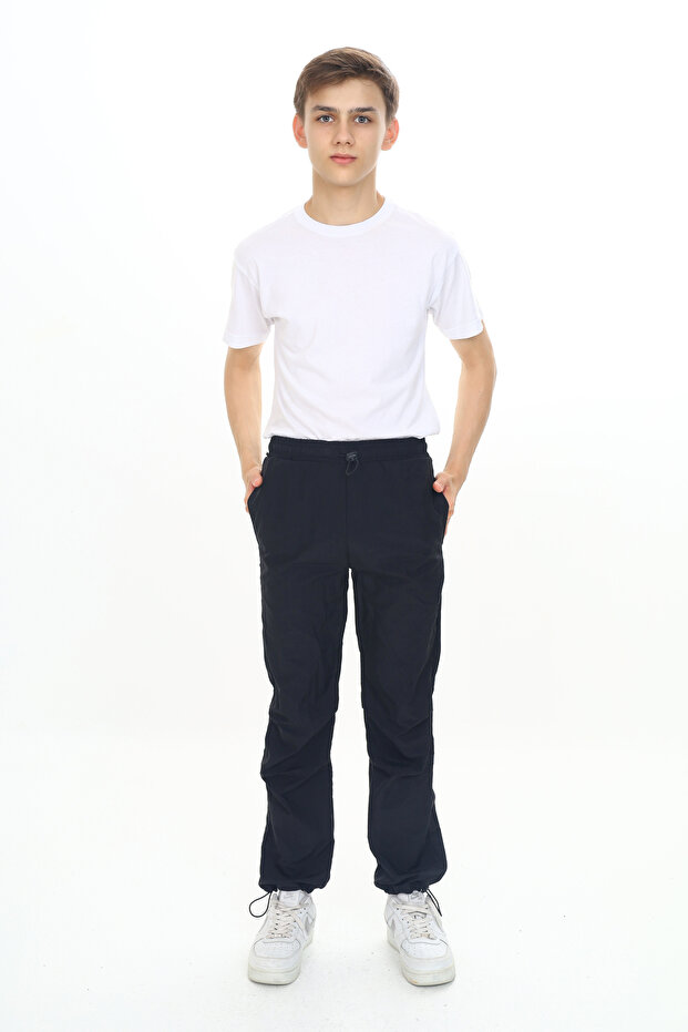 Boy 100% Cotton Parachute Pants