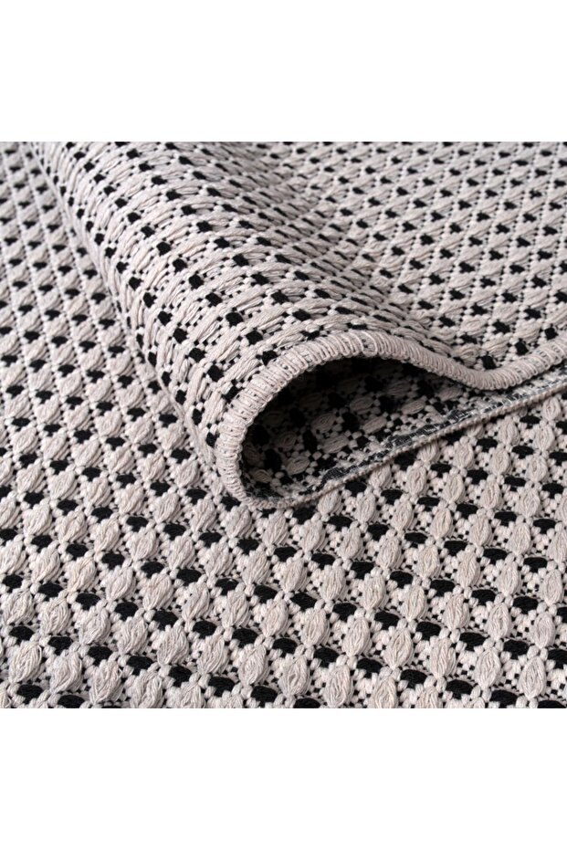 Modern Kilim Pati Dostu Pamuk Iplikli Massandra Ms02b - 3