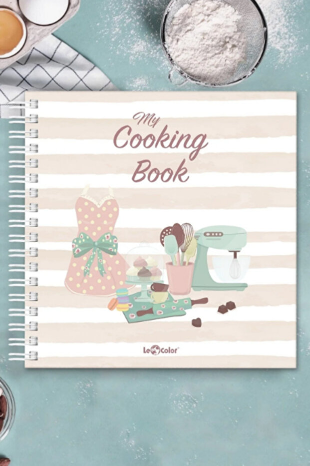 Food Recipe Notebook 100sy Spiral