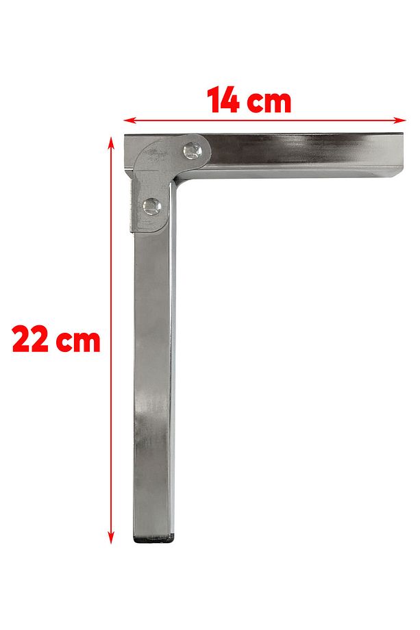 4 ADET Sofra Ayağı 22 cm Metal Katlanır Siyah Taban Yer Sofrası Sini Altı Mobilya Ayak Sehpa Masa - 2