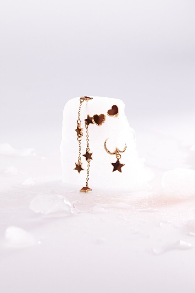 Kadın 9 lu Küpe - 4