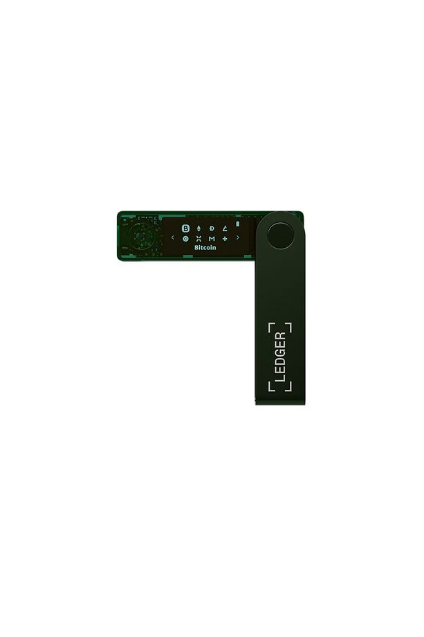 Nano X Zümrüt Yeşili Kripto Donanım Cüzdanı - 3