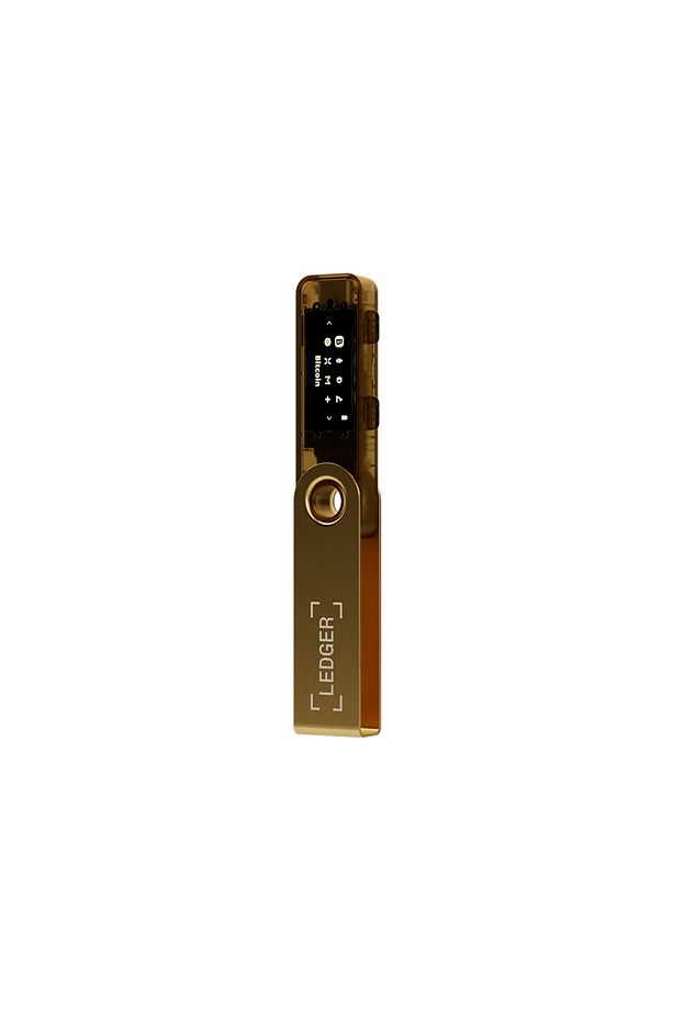Nano S Plus Altın Kripto Donanım Cüzdanı - 3