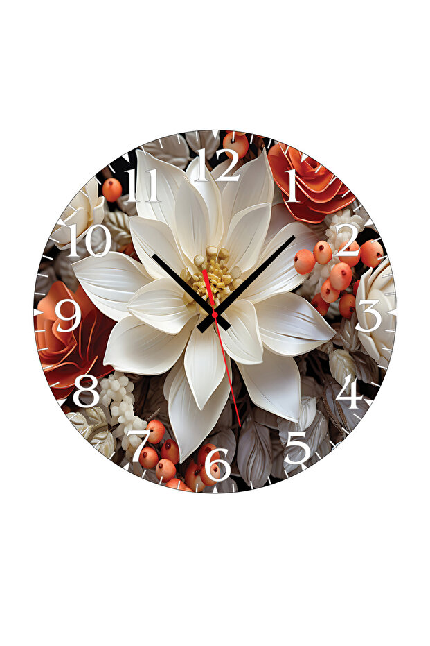 Duvar Mdf Tablo 5 Parça Set Ve saatli - 3