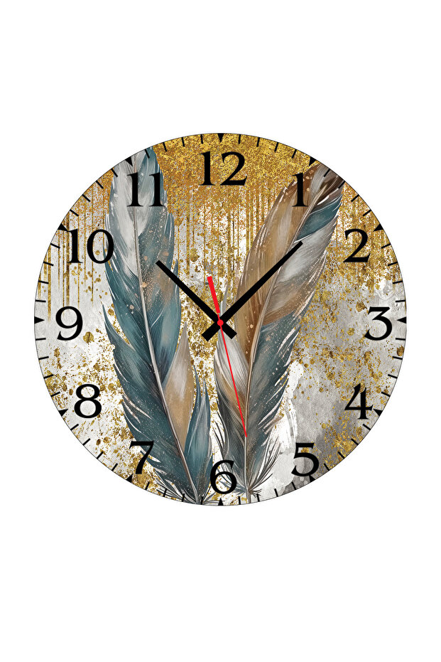 Duvar Mdf Tablo 5 Parça Set Ve saatli - 3