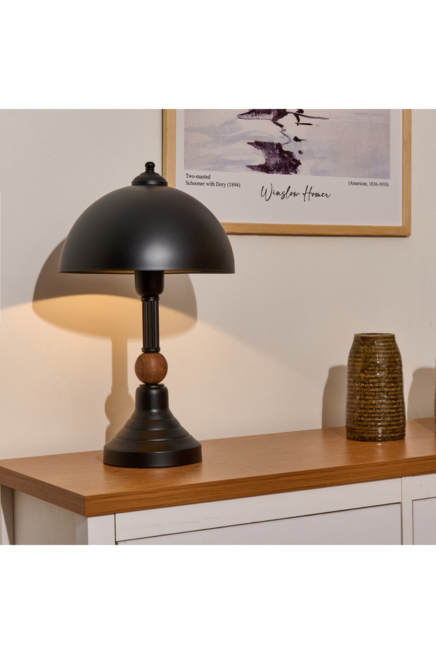 Lighting Walford Abajur - Siyah - 1