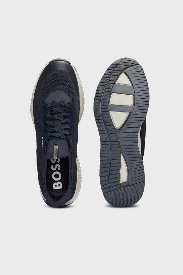 Logolu Kalın Tabanlı Sneaker Ayakkabı Erkek AYAKKABI 50523113 401 - 5