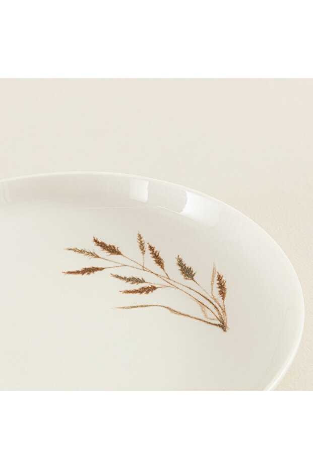 Alessia Çukur Tabak 20 Cm Krem - 4