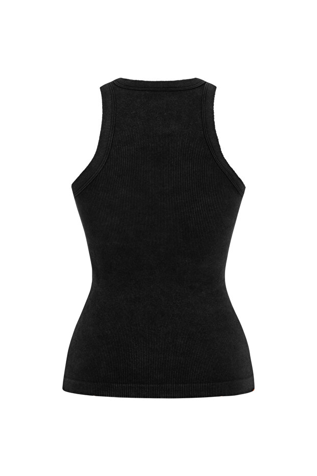 Halter Yaka Crop Top - 5